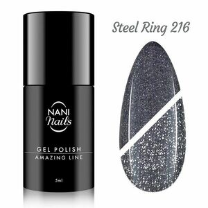 NANI gel lak Amazing Line 5 ml - Steel Ring obraz