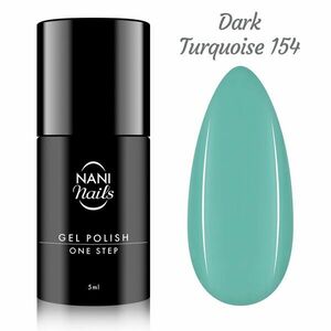 NANI gel lak One Step 5 ml - Dark Turquoise obraz