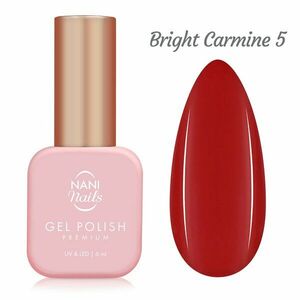 NANI gel lak Premium 6 ml - Bright Carmine obraz