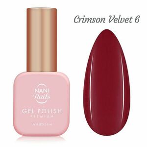 NANI gel lak Premium 6 ml - Crimson Velvet obraz