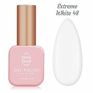 NANI gel lak Premium 6 ml - Extreme White obraz