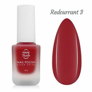 NANI lak na nehty Super Shine 10 ml - Redcurrant obraz