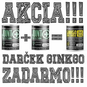 2+1 Zdarma: Joint Protection + Ginkgo Biloba Zdarma - FitBoom 100 kaps. + 100 kaps. + 100 tbl. obraz