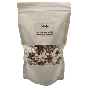 NONAGE Mix ořechů a arašídů pražených solených 750 g obraz