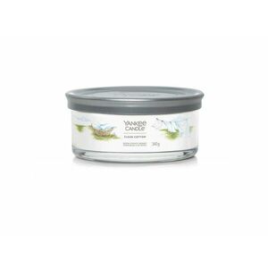 Yankee Candle Aromatická svíčka Signature tumbler střední Clean Cotton 340 g obraz