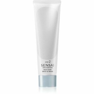Sensai Silky Purifying Mud Soap (Wash & Mask) mýdlo a maska 2 v 1 125 ml obraz