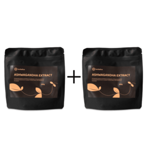 Zvýhodněný set: 2 x Ashwagandha prášek z kořene, 7% extrakt - 100 g - Herbatica obraz