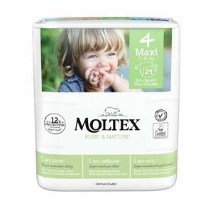 MOLTEX Dětské plenky Pure & Nature Maxi 7-14 kg, 29 ks obraz