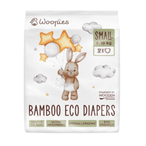 WOOPIES Dětské EKO pleny small 6 - 10 kg Wooden Spoon 32 ks obraz