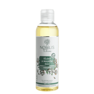 NOBILIS TILIA Tělový a masážní olej Uvolnění 200 ml obraz