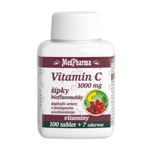 MEDPHARMA Vitamín C 1000mg s šípky 107 tablet obraz