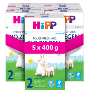 HIPP 2 Bio kozí mléko od ukončeného 6. měsíce 400 g obraz