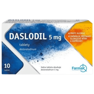 DASLODIL 5mg 10 tablet obraz