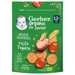 GERBER Organic Junior Veggie krekry s rajčaty 100 g obraz