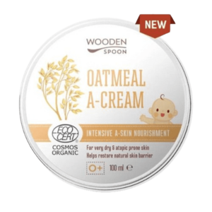 WOODENSPOON Hydratační máslo s ovesnými vločkami na atopický ekzém 100 ml obraz