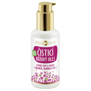 PURITY VISION Bio Růžový čisticí olej s arganem, jojobou a vit. E 100 ml obraz