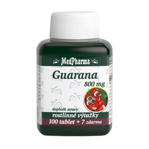 MEDPHARMA Guarana 800 mg 107 tablet obraz