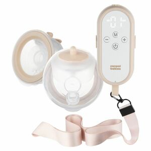 CANPOL BABIES Dvojitá odsávačka mateřského mléka do podprsenky MilkShell obraz