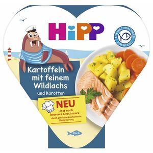 HIPP Brambory se zeleninou a jemným lososem 250 g obraz