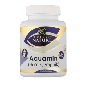 GOLDEN NATURE Aquamin (Vápník+Hořčík) 100 kapslí obraz