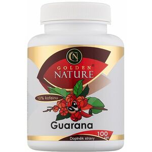 GOLDEN NATURE Guarana 10 % kofeinu 100 kapslí obraz