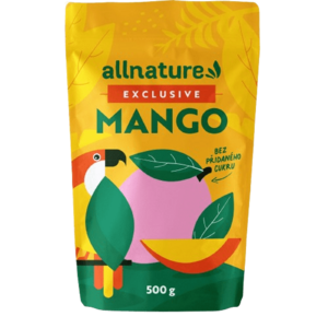 ALLNATURE Sušené Mango exclusive 500 g obraz