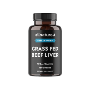 ALLNATURE Grass Fed Beef Liver 180 kapslí obraz