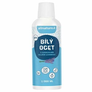 ALLNATURE Bílý ocet 10% s vůní levandule 1 l obraz