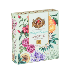 BASILUR Vintage Blossoms Assorted II. přebal 40 x 1.5 g obraz