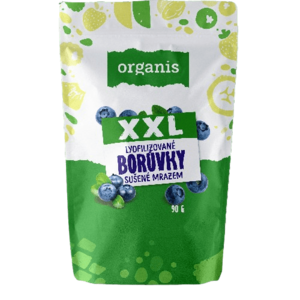 ORGANIS Borůvky sušené mrazem XXL 90 g obraz