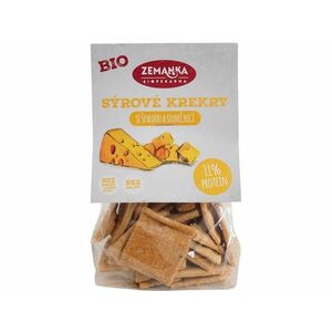 ZEMANKA Biopekárna BIO Sýrové krekry se špaldou a slunečnicí 100 g obraz