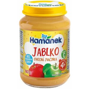 HAMÁNEK Jablko ovocná svačinka bez přidaného cukru 180 g obraz