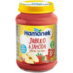 HAMÁNEK Jahoda ovocná svačinka bez přidaného cukru 180 g obraz
