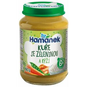 HAMÁNEK Kuře se zeleninou a rýží 190 g obraz