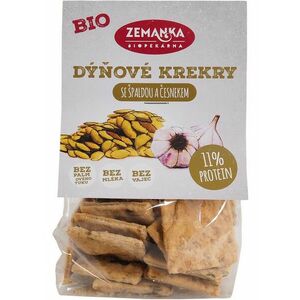 ZEMANKA Biopekárna Špaldové krekry s dýňovým semínkem a česnekem 100 g obraz