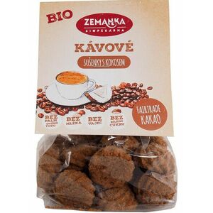 ZEMANKA Kávové bio sušenky s kokosem 100 g obraz