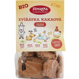 ZEMANKA Špaldová kakaová bio zvířátka 100 g obraz