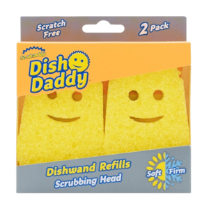 SCRUB DADDY Dish Daddy - Náhradní houbičky, Yellow 2 ks obraz