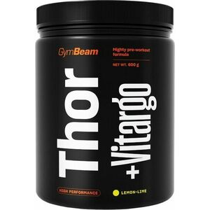GYMBEAM Thor Fuel+Vitargo lemon lime 600 g obraz