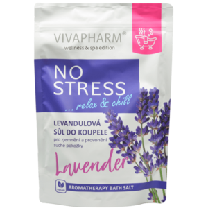 VIVAPHARM Sůl do koupele No stress 1000 g obraz