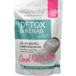 VIVAPHARM Sůl do koupele Detox and rehab 1000 g obraz