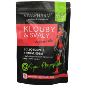 VIVAPHARM Sůl do koupele Klouby a svaly 1000 g obraz