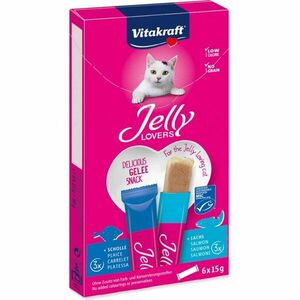 VITAKRAFT Jelly Lovers losos, platýs 6 x 15 g obraz