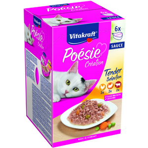 VITAKRAFT Poésie Création Multipack v omáčce 6 x 85 g obraz