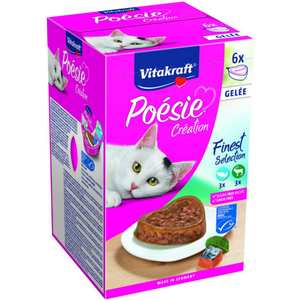 VITAKRAFT Poésie Création Multipack v želé 6 x 85 g obraz