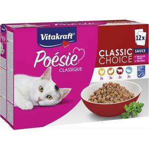 VITAKRAFT Poésie Classique omáčky, mix 12 x 85 g obraz