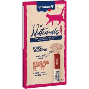 VITAKRAFT Vita Naturals liquid hovězí 5 x 15 g obraz