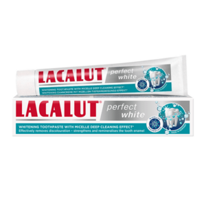 LACALUT Perfect White Micelární zubní pasta 75 ml obraz