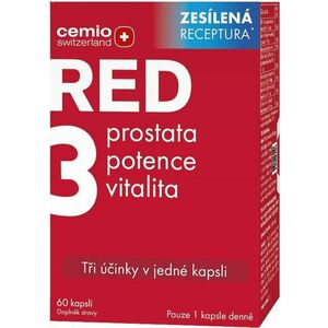 GS Cemio Red3 zesílené složení 60 kapslí obraz
