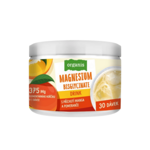 ORGANIS Magnesium Drink s příchutí manga a pomeranče 102 g obraz